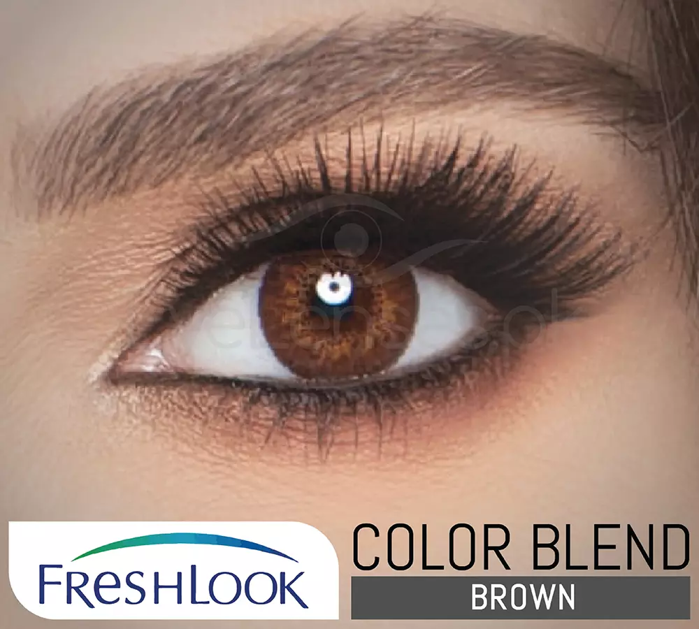 Brown Color Blend Collection - FreshLook Lense