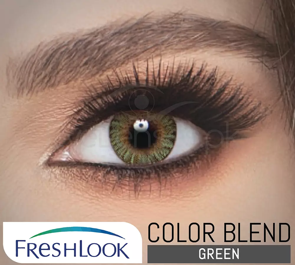 Green Color Blend Collection - FreshLook Lense