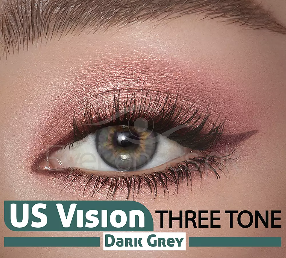 Dark Gray Three Tone - US Vision Lense