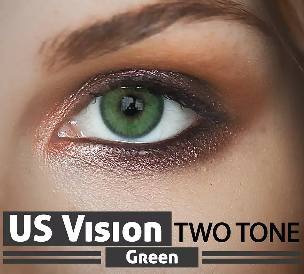 Green Two Tone - US Vision Lense