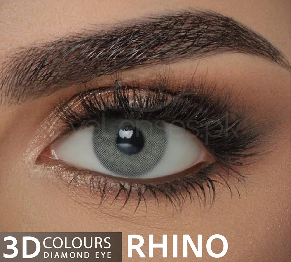 Rhino Diamond Eye - 3D Color