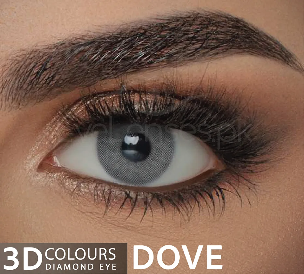 Dove Diamond Eye - 3D Color