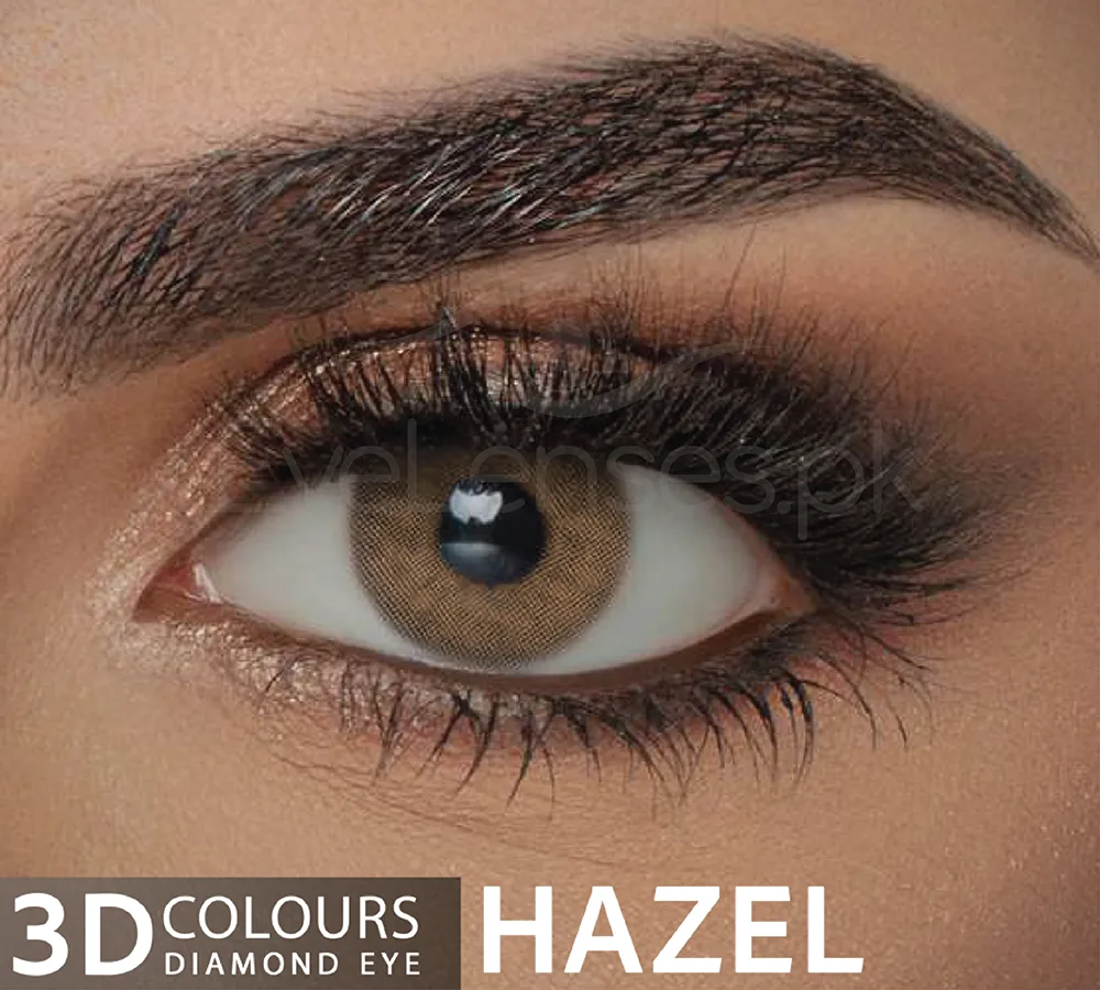 Hazel Diamond Eye - 3D Color
