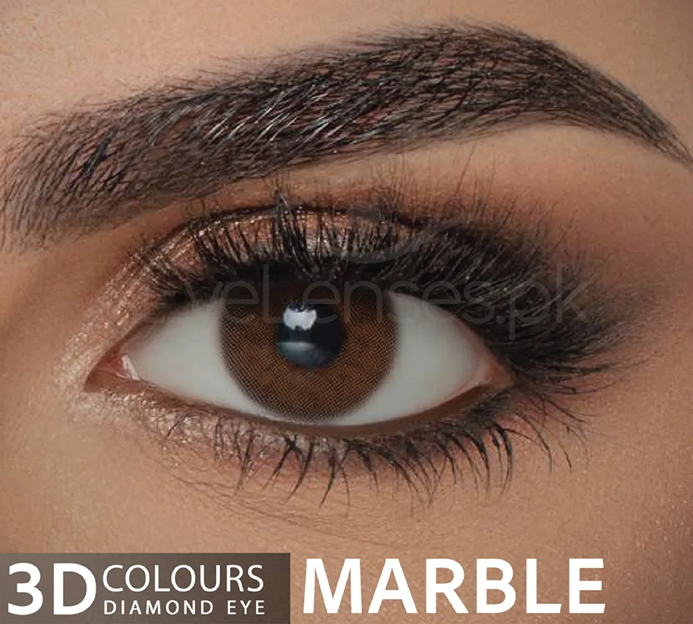 Marble Diamond Eye - 3D Color