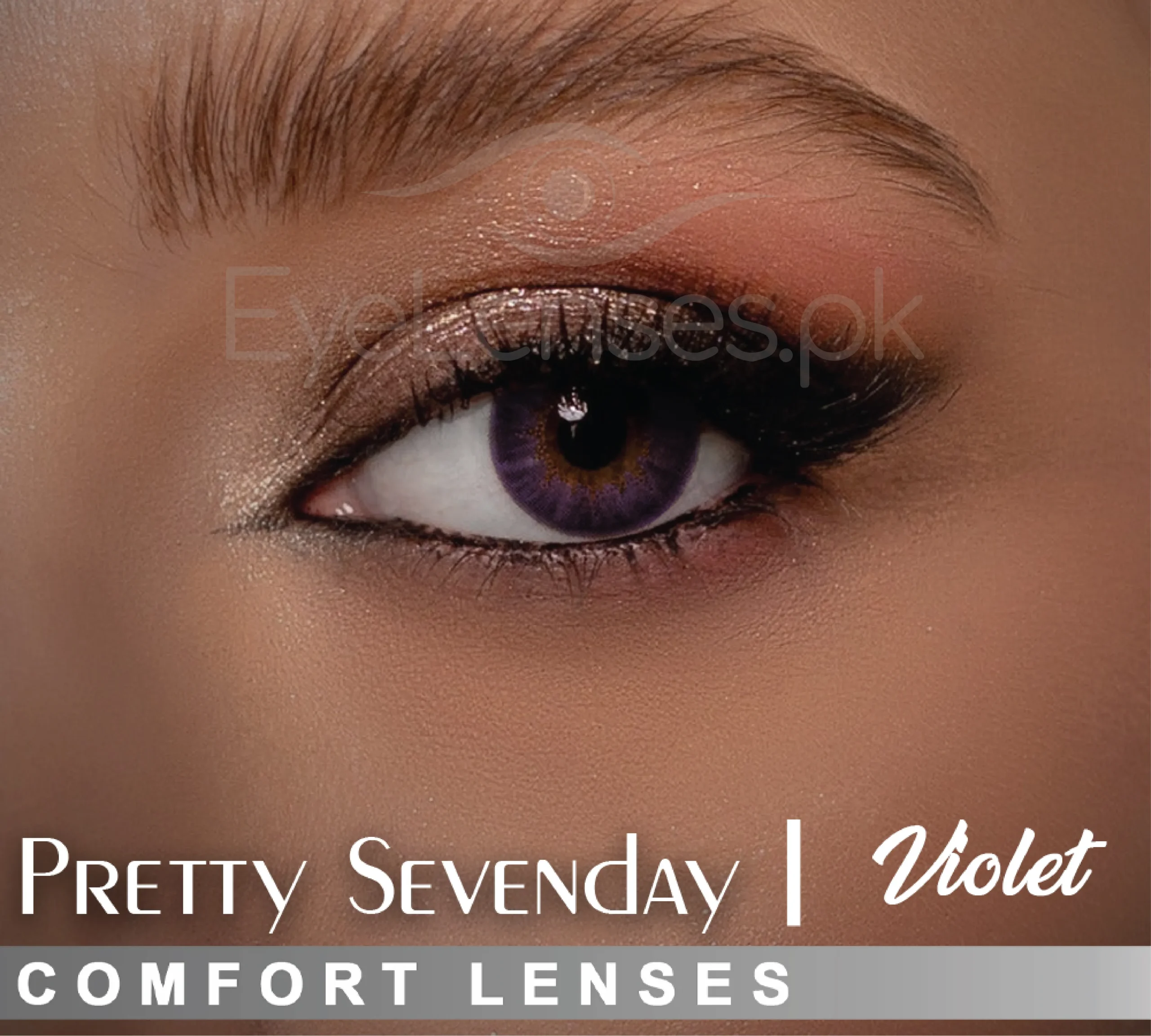 Violet Pretty Seven Day - Comfort Lenses