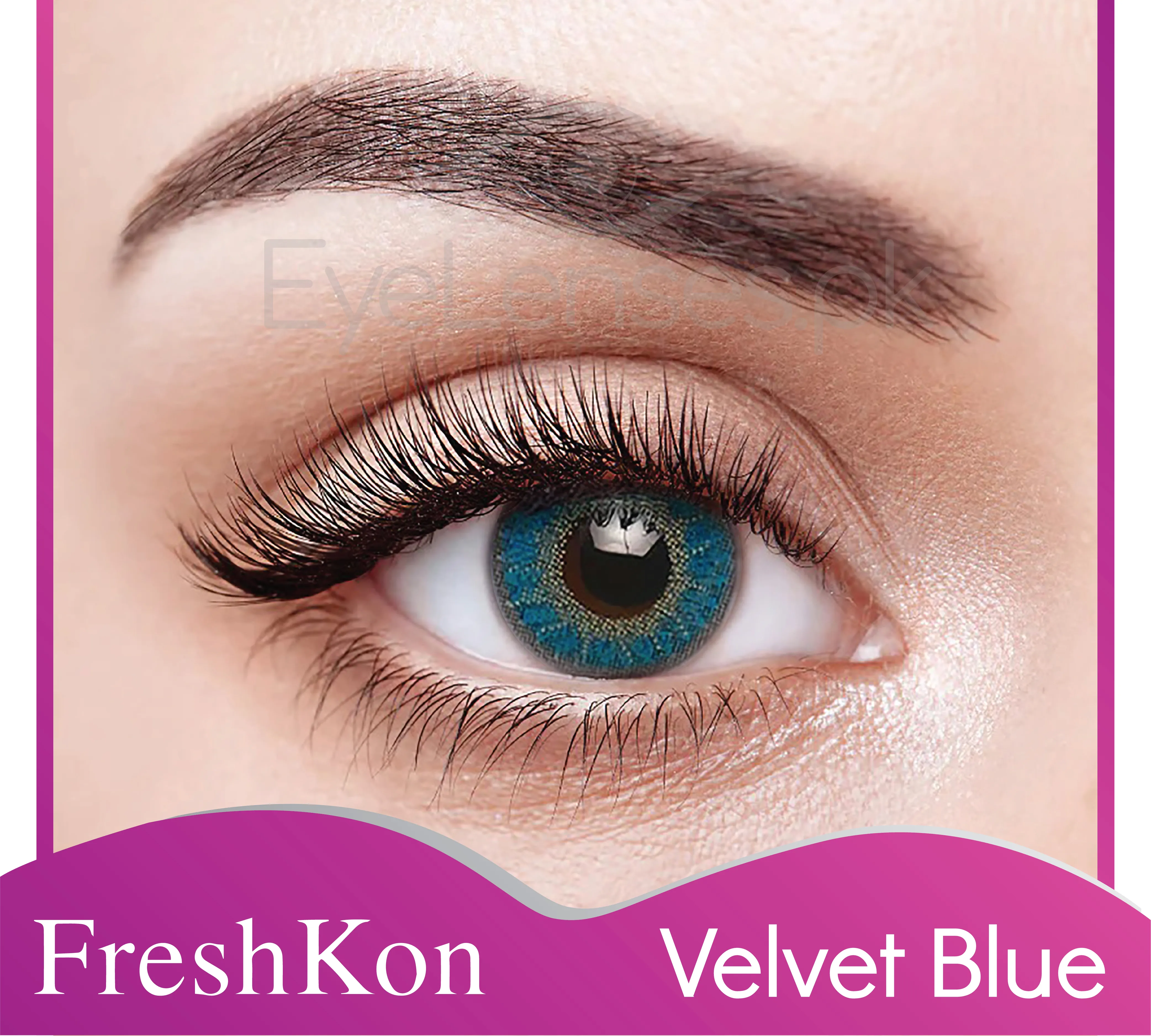 Velvet Blue Mosaic - Freshkon