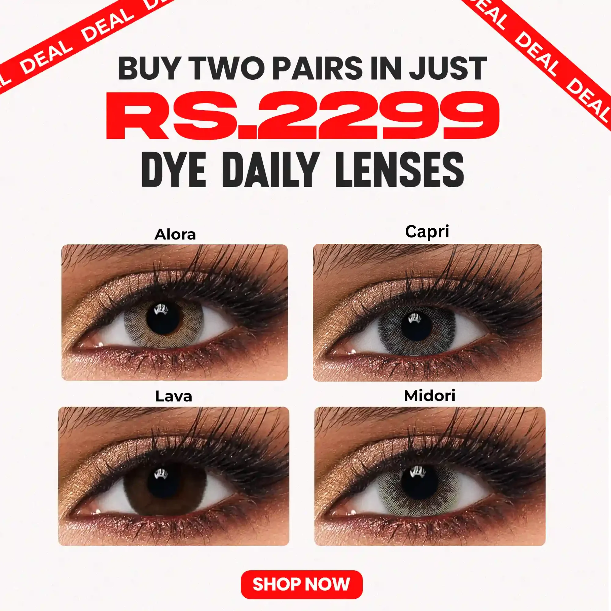 Dress Your Eye - Deal Buy Two pairs in Just Rs 2299