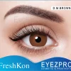 Light Brown Prosthetic/IRIS Lens Freshkon for Damage eye