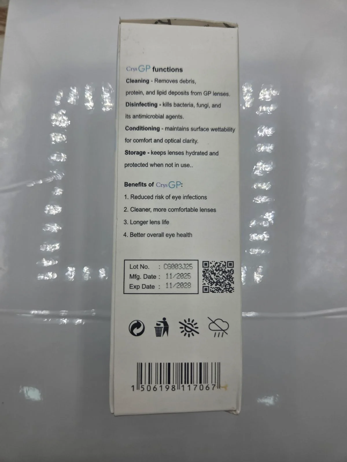 Crys GP - Hard Contact Lens Solution - Image 2