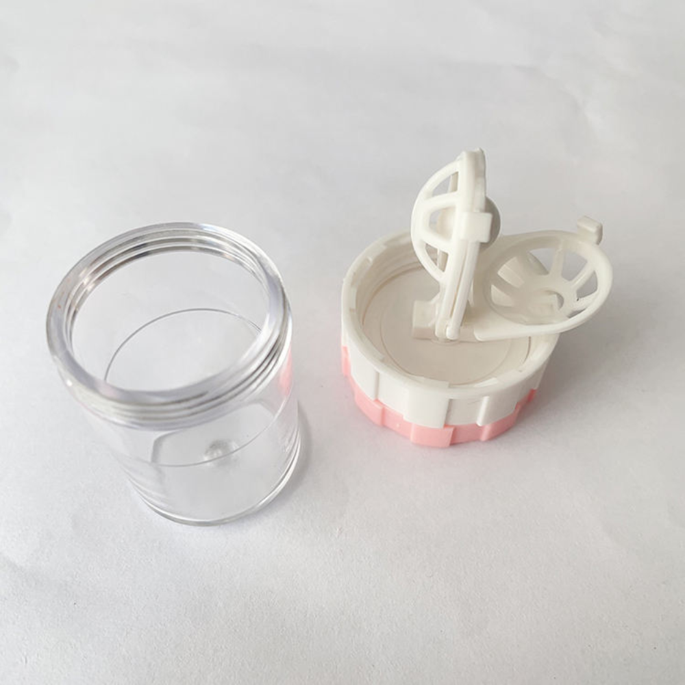 Contact Lens Cleaner Case Manual Rotary Lens - Image 5