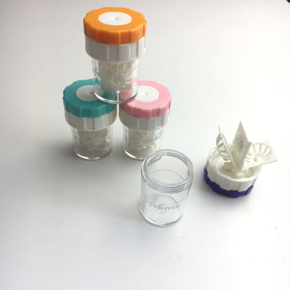Contact Lens Cleaner Case Manual Rotary Lens - Image 4